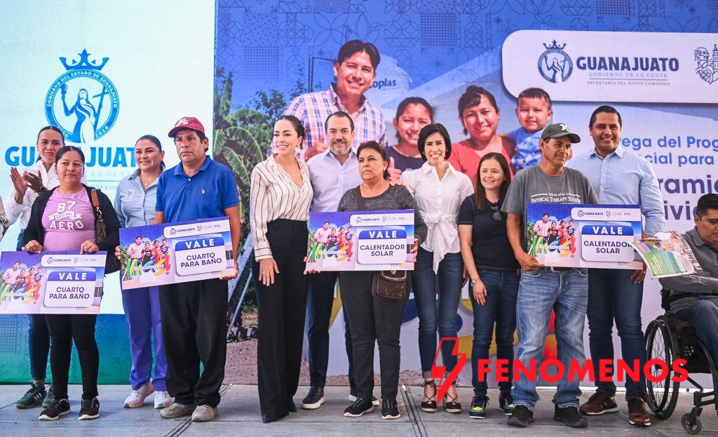 Gobierno de la Gente entrega apoyos a “Mejora de Vivienda” en Dolores Hidalgo