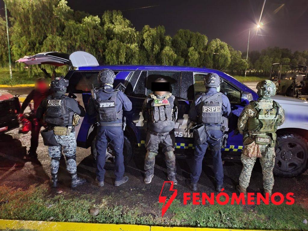 Detiene FSPE a hombre con rifle y 50 cartuchos en zona cerril de Pénjamo