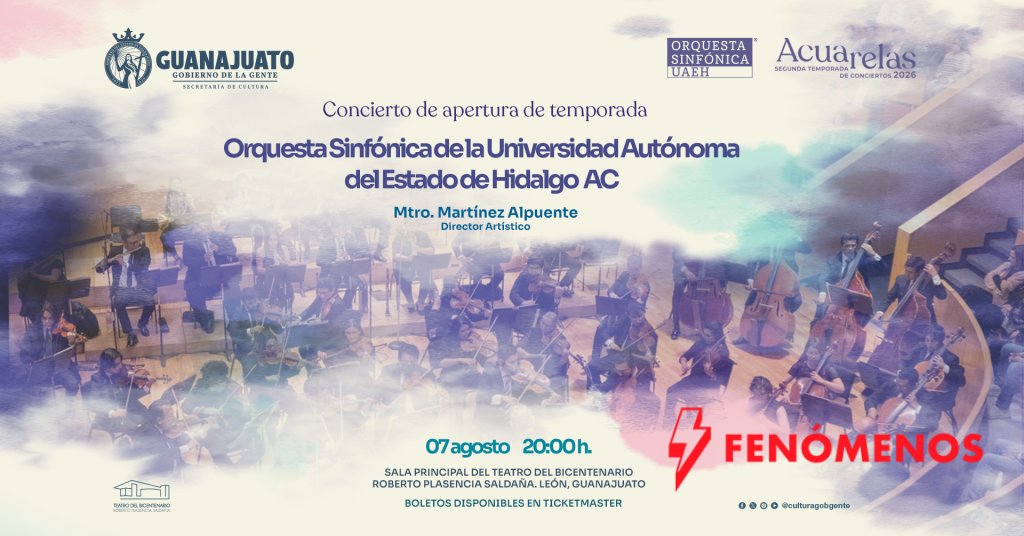La Orquesta Sinfónica de la Universidad Autónoma del Estado de Hidalgo debutará en el Teatro del Bicentenario