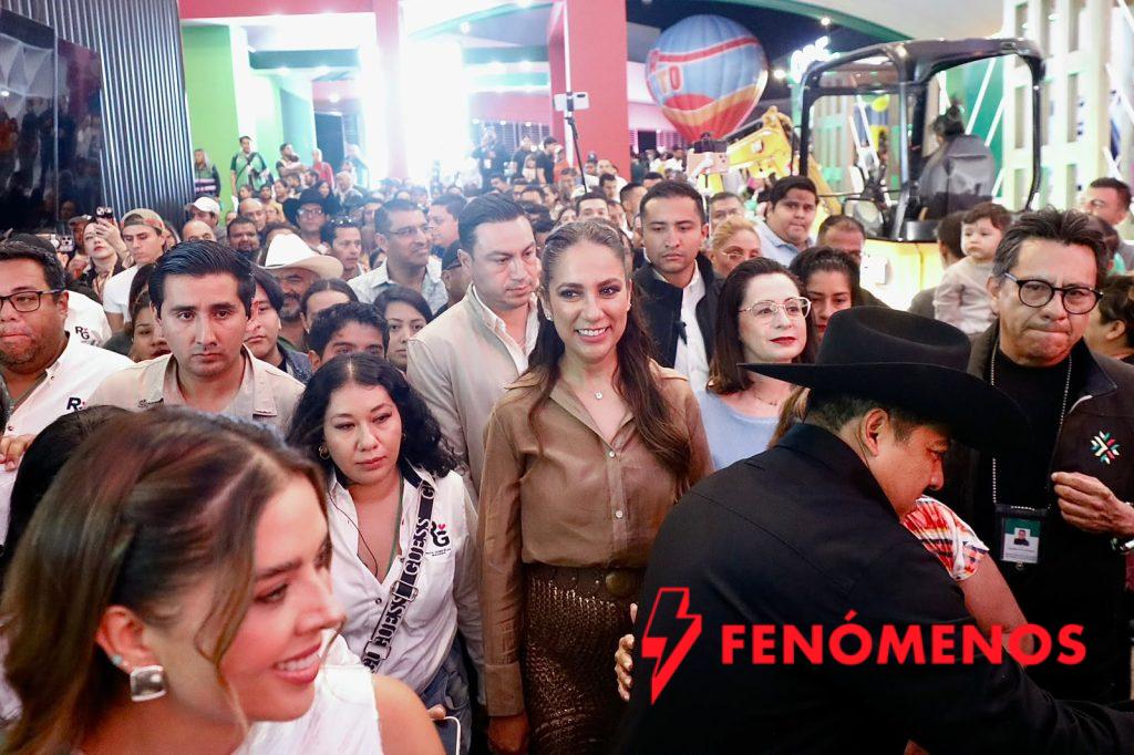 Inaugura Gobernadora Pabellón Guanajuato en la Feria Nacional Potosina