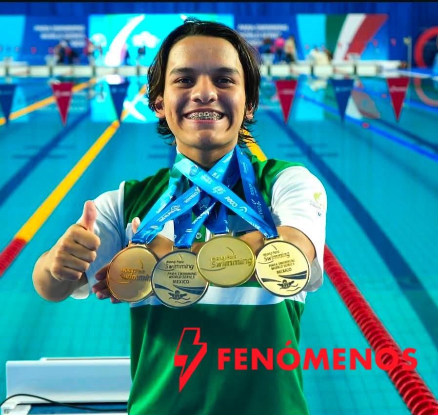 Guanajuatenses brillan en el Para Swimming World Series de Guadalajara