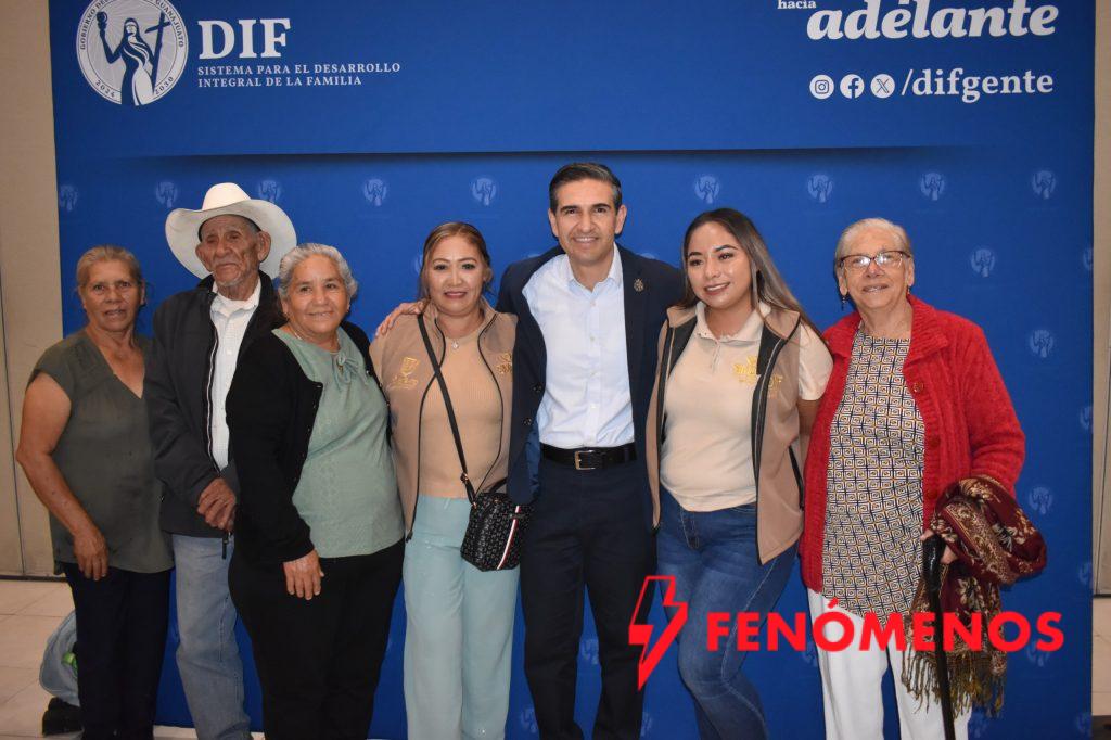 Fortalece DIF Estatal la atención a 66 mil personas mayores en Guanajuato.