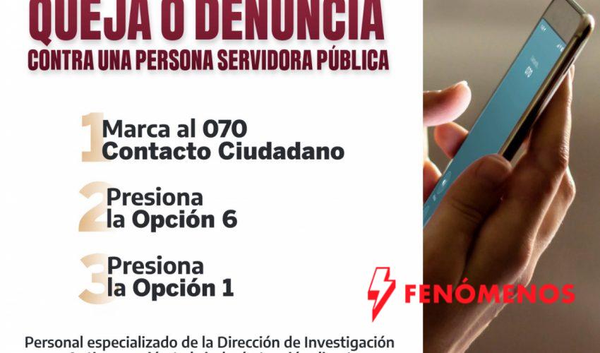 Recibe la SABG denuncias a través de la estrategia digital «Tamaulipas te conecta»
