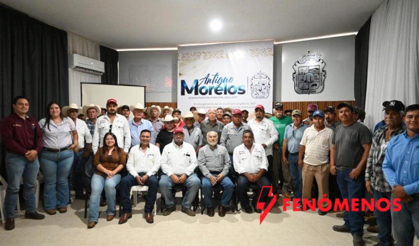 Mejoran actividad ganadera con capacitación a productores de Antiguo Morelos