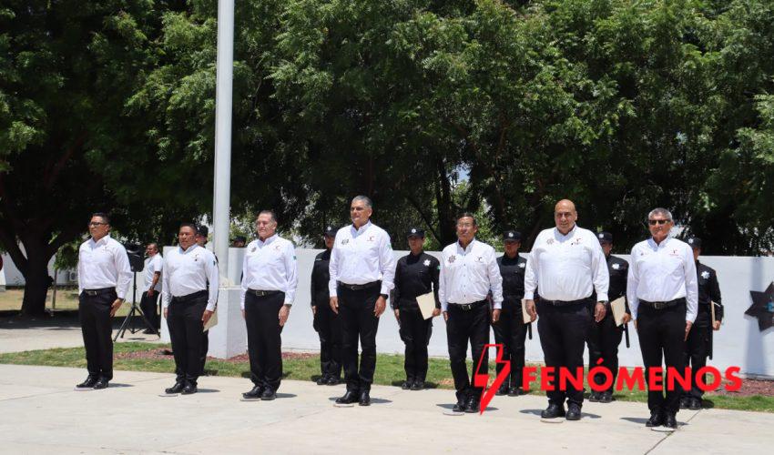 Entrega SSPT constancias a egresados del 22 escalón de Medicina Táctica Policial