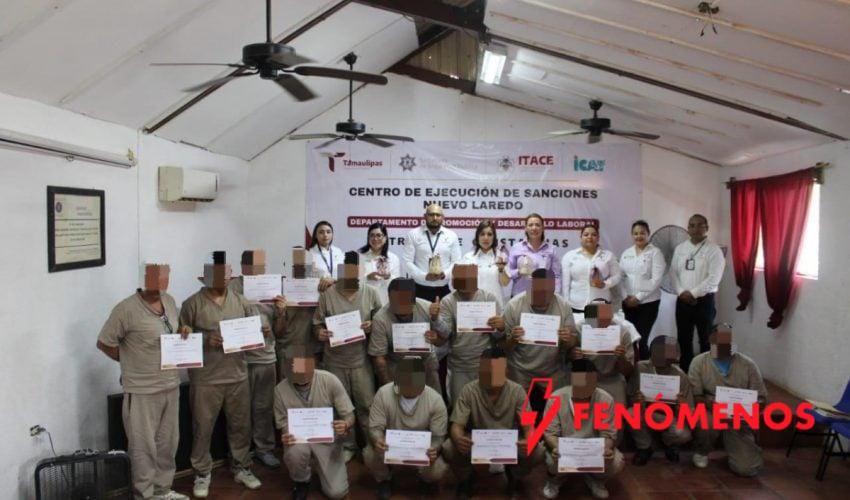 Reciben 67 PPLs del CEDES Laredo certificación por capacitaciones laborales