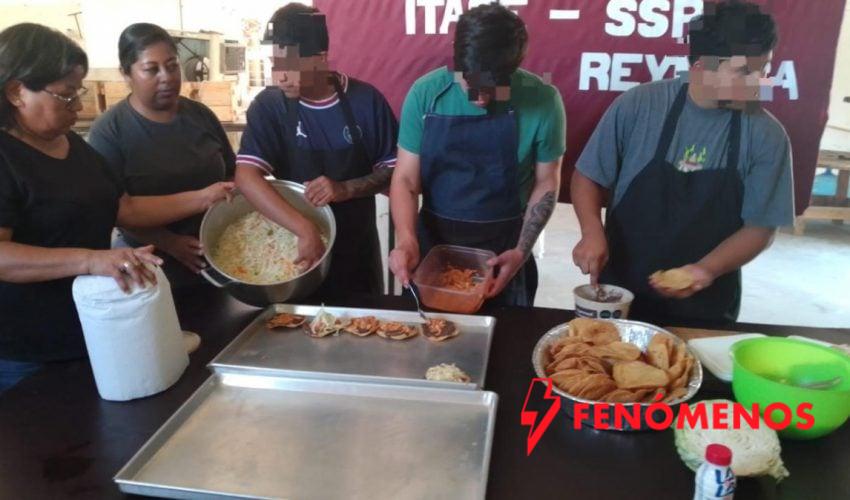 Adolescentes en conflicto con la Ley Penal reciben capacitación gastronómica en Reynosa