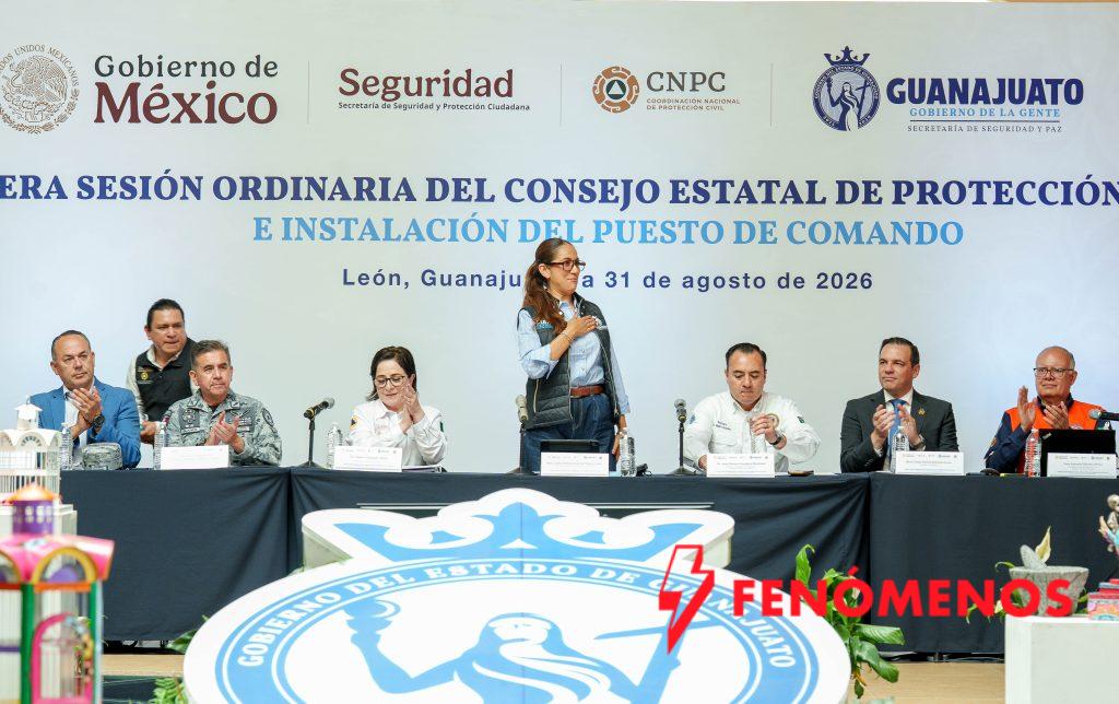 Encabeza Gobernadora Libia Dennise 3ª Sesión del Consejo Estatal de Protección Civil e Instalación del Puesto de Comando