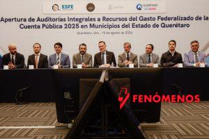 Asiste Felifer Macías a la Apertura de las Auditorías al Gasto Federalizado