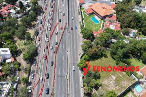 Registra sentido Sur-Norte de Bernardo Quintana mayor flujo vehicular tras configuración en la circulación
