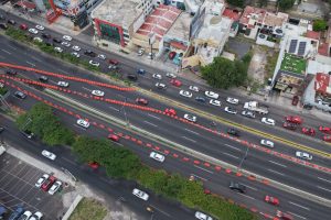Imagen de Registra sentido Sur-Norte de Bernardo Quintana mayor flujo vehicular tras configuración en la circulación 15