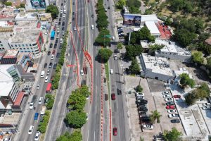 Imagen de Registra sentido Sur-Norte de Bernardo Quintana mayor flujo vehicular tras configuración en la circulación 7