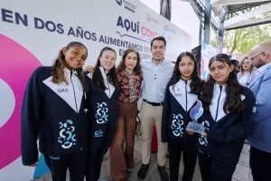 Imagen de Reconocen Felifer Macías y Mauricio Kuri a atletas y entrenadores medallistas de la Olimpiada Nacional CONADE 2026 4