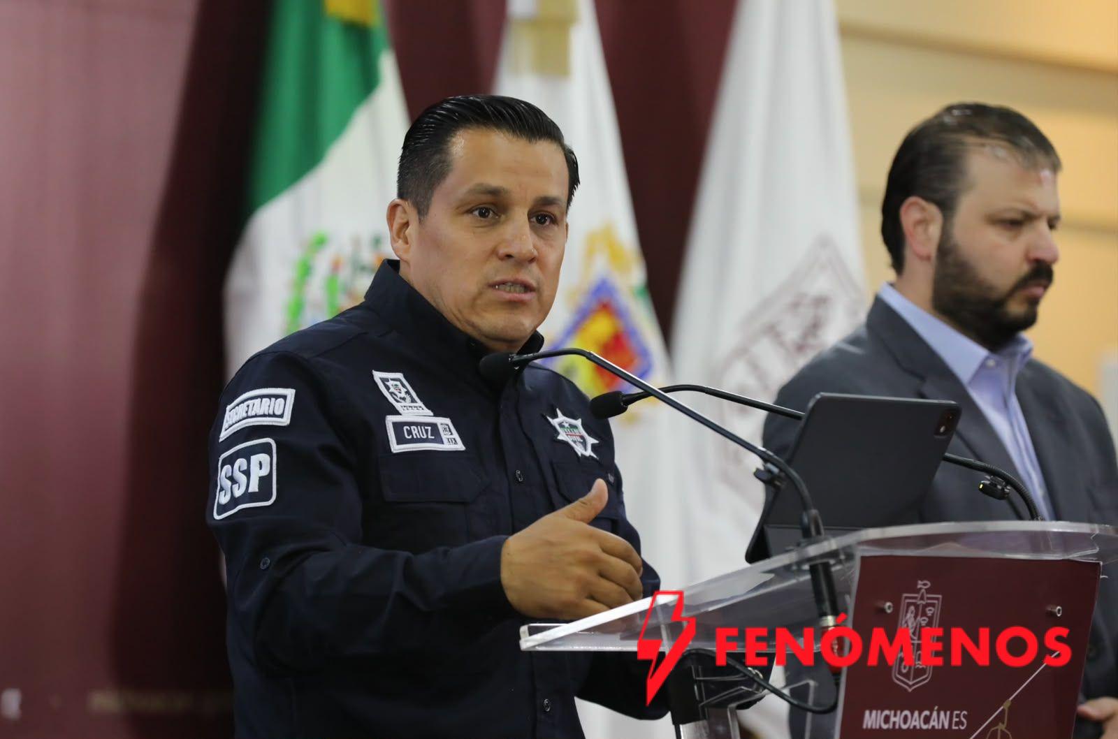 Michoacán logra reducción histórica de 77% en homicidios respecto al punto más alto en 2021