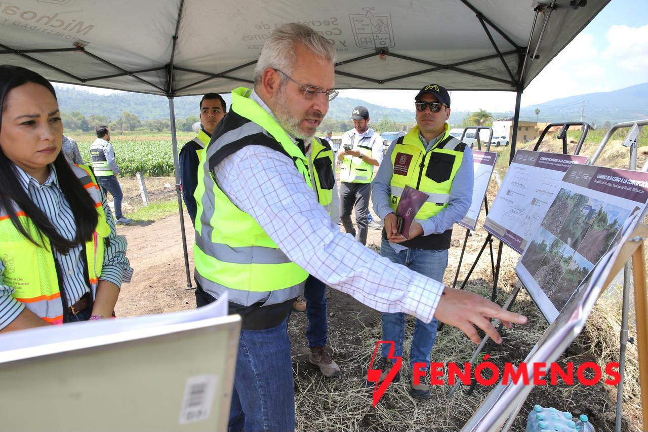 Intervención en el dren Itzícuaro mitigará inundaciones al Poniente de Morelia: Bedolla