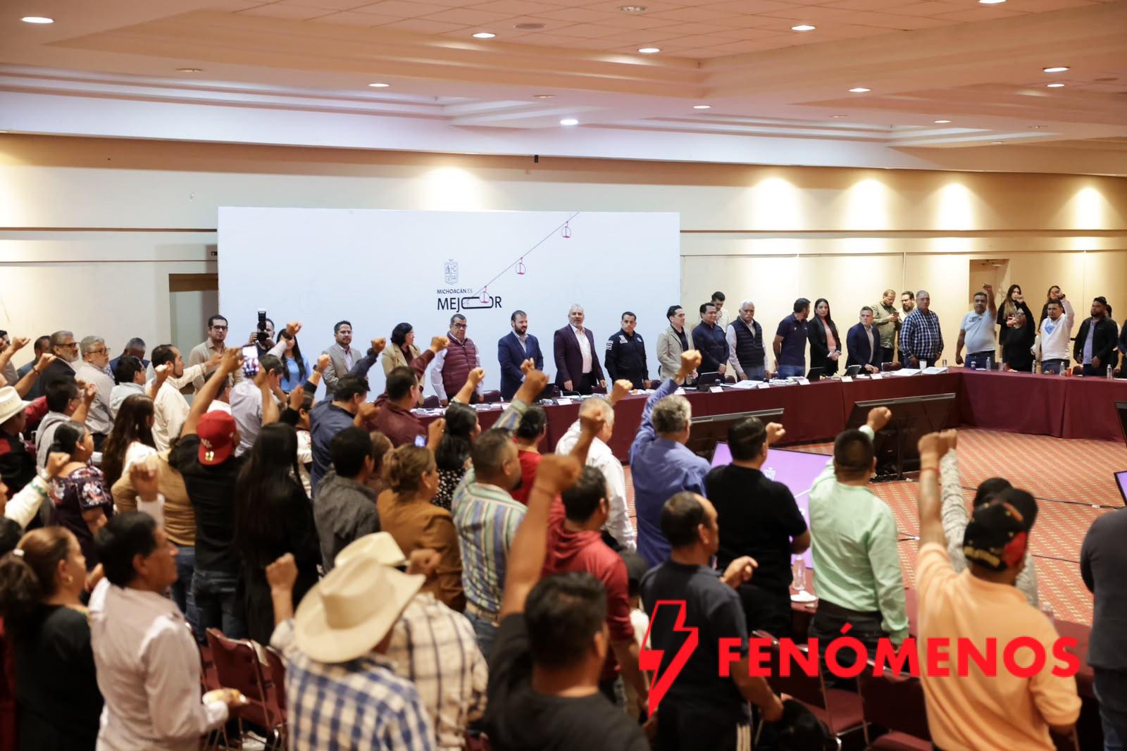 Bedolla acuerda acciones con el Consejo Supremo Indígena de Michoacán