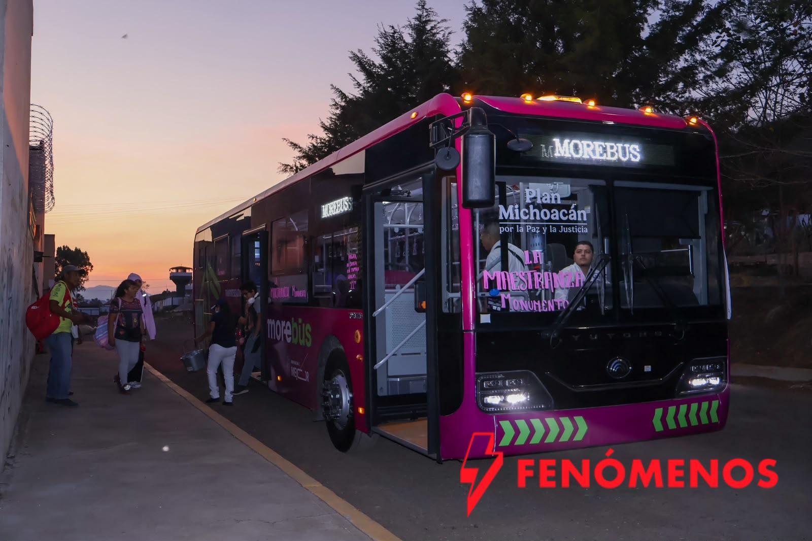 De Cuto de la Esperanza al Obelisco en 30 minutos; el Morebús cambiará la forma en que se viaja en Morelia
