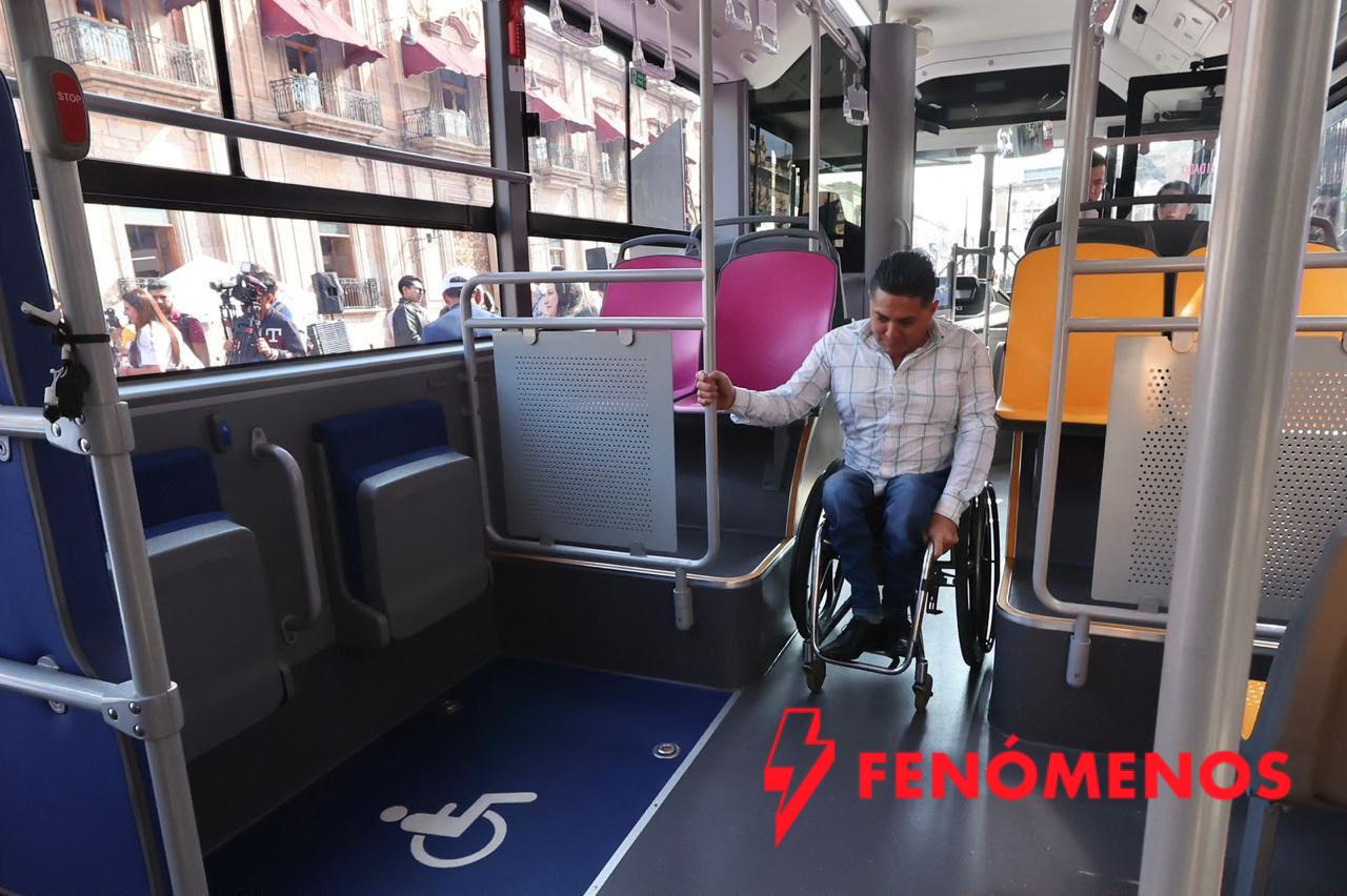 Morebús será un transporte 100% inclusivo para personas con discapacidad en Morelia