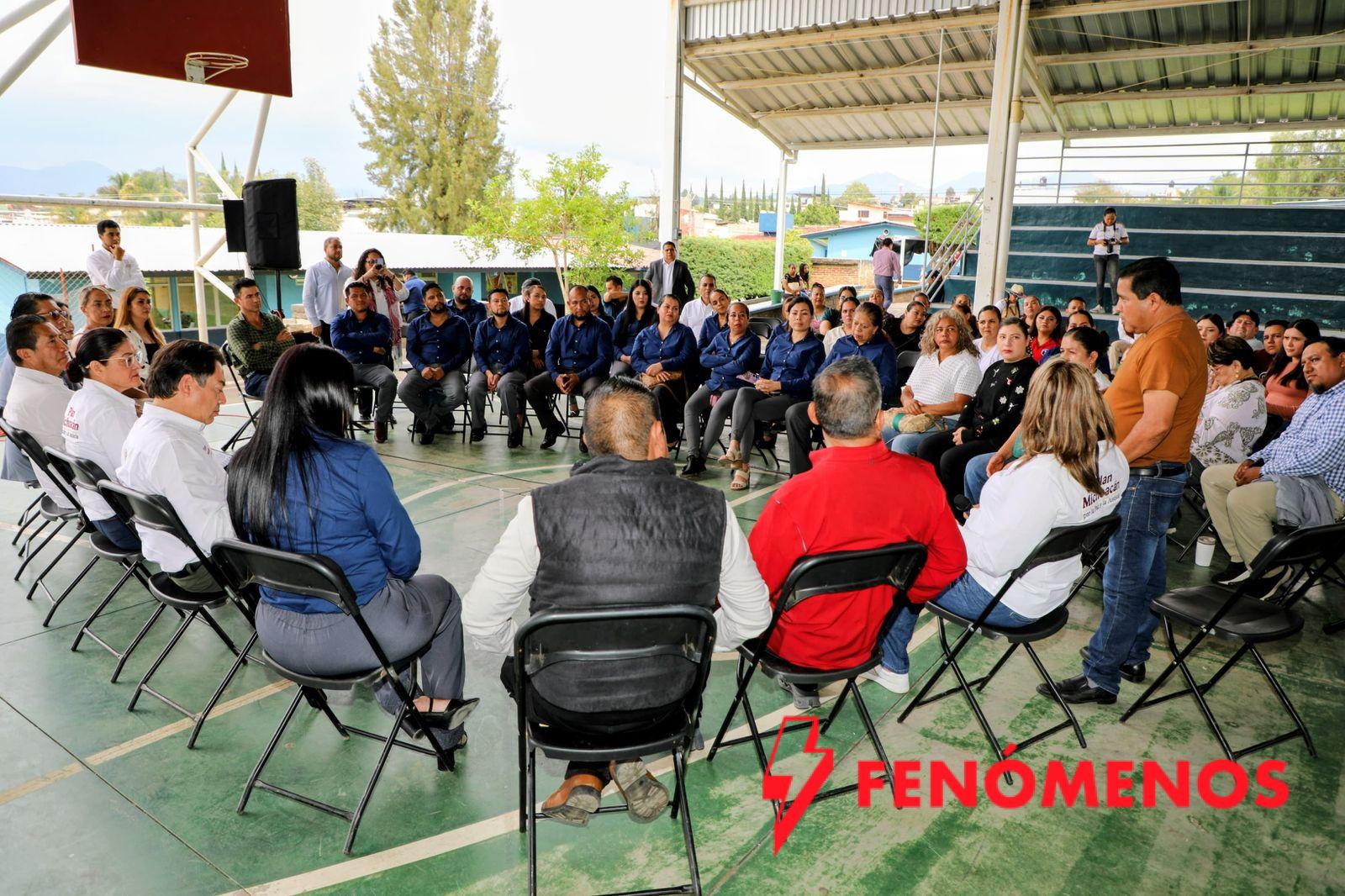 Gobiernos estatal y federal suman esfuerzos para atender a la comunidad educativa