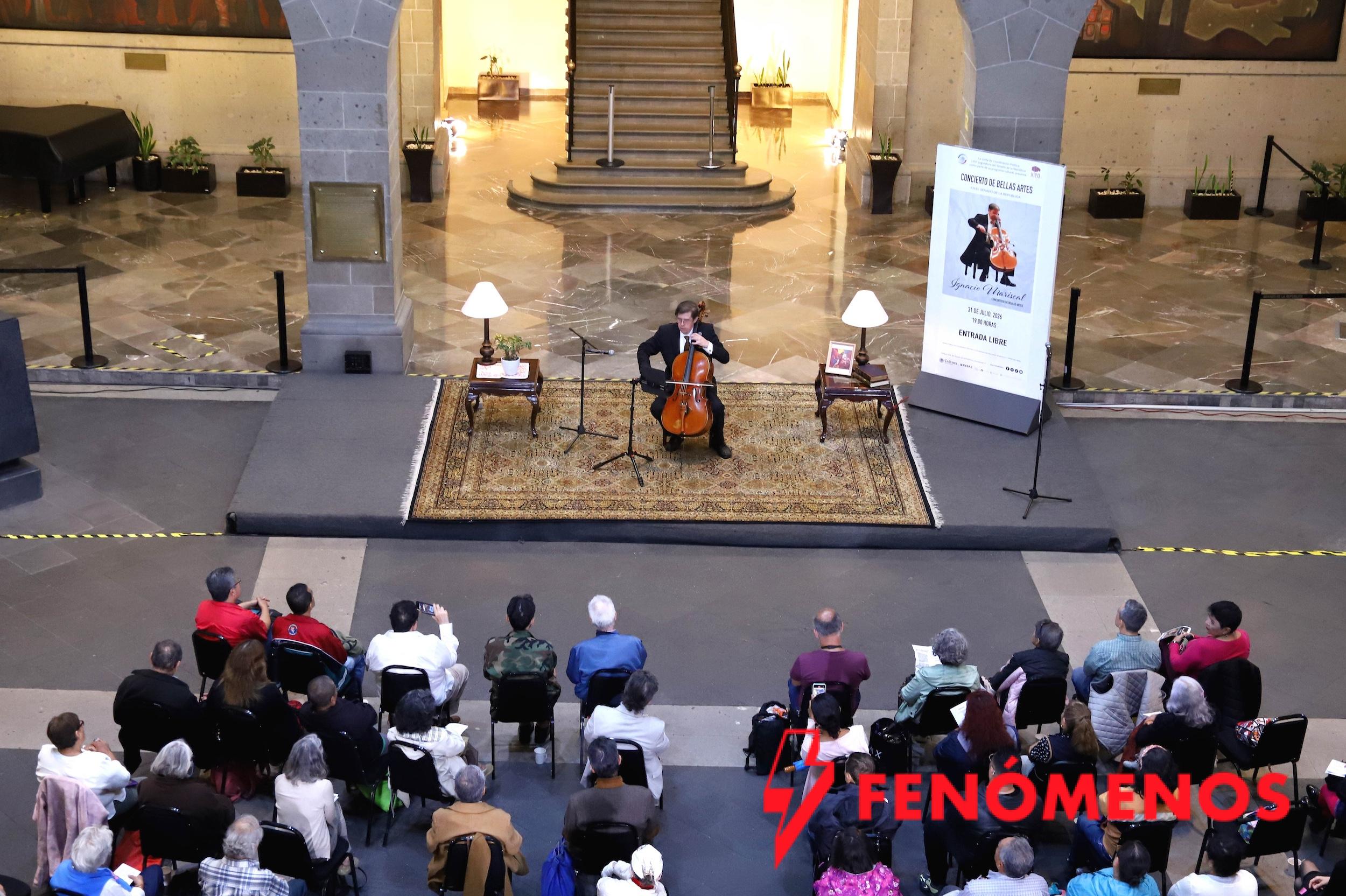 Ignacio Mariscal rinde homenaje a Benjamin Britten en la Antigua Casona de Xicoténcatl