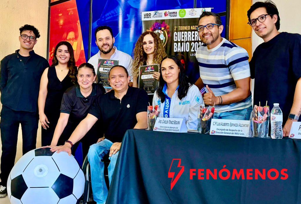 Presentan el II Torneo Nacional de Fútbol Incluyente “Guerreros Bajío 2026”