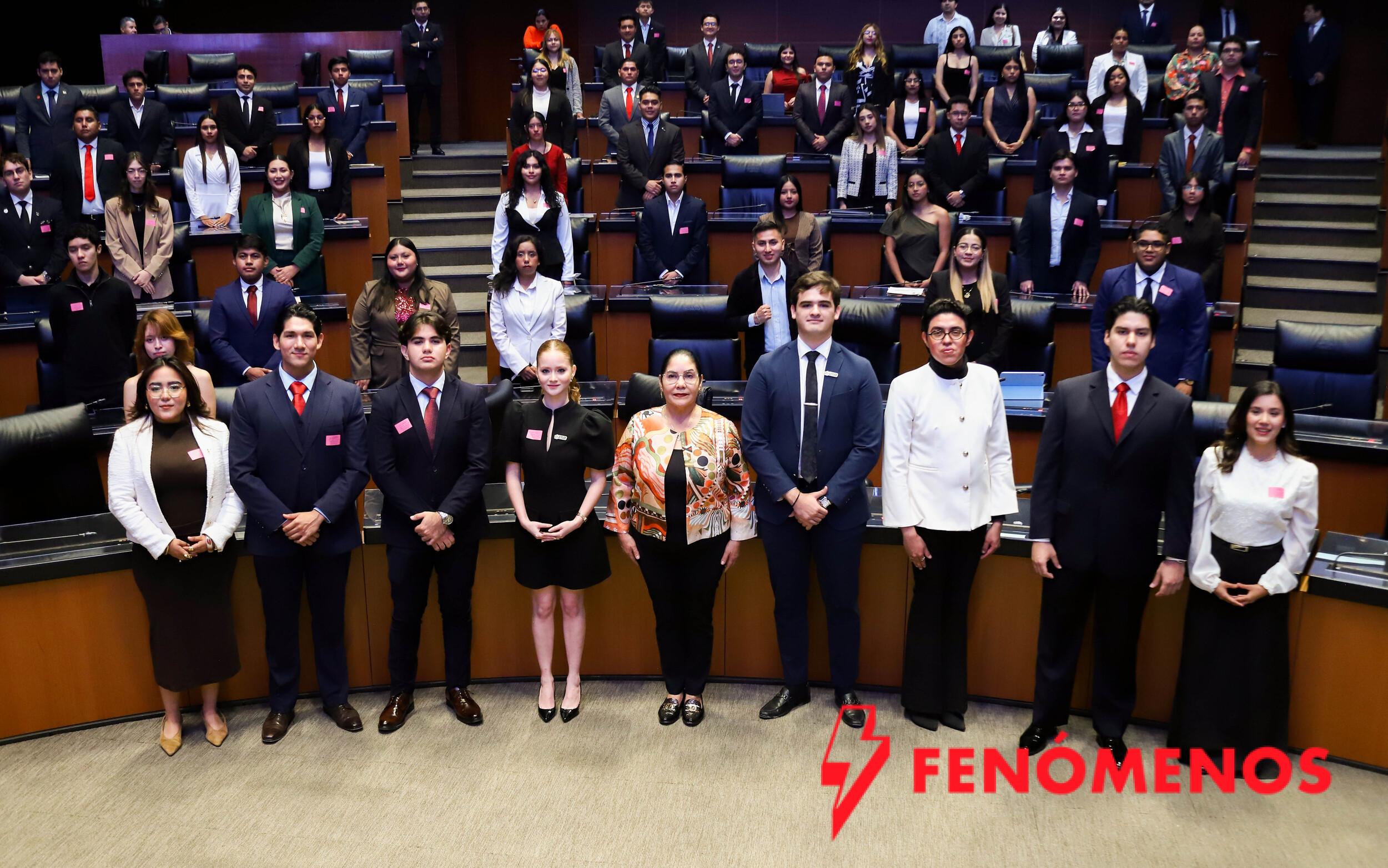 Realizan en el Senado el Parlamento Juvenil Veracruzano “Voces del Futuro MX”