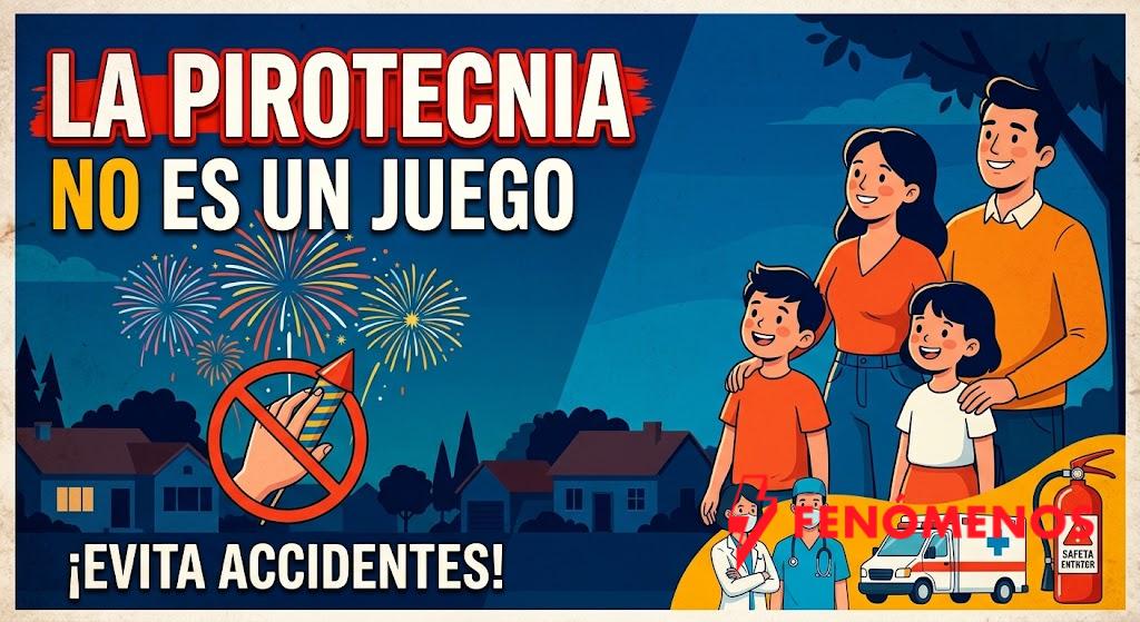 SSG llama a evitar el uso de pirotecnia durante las Fiestas Patrias.