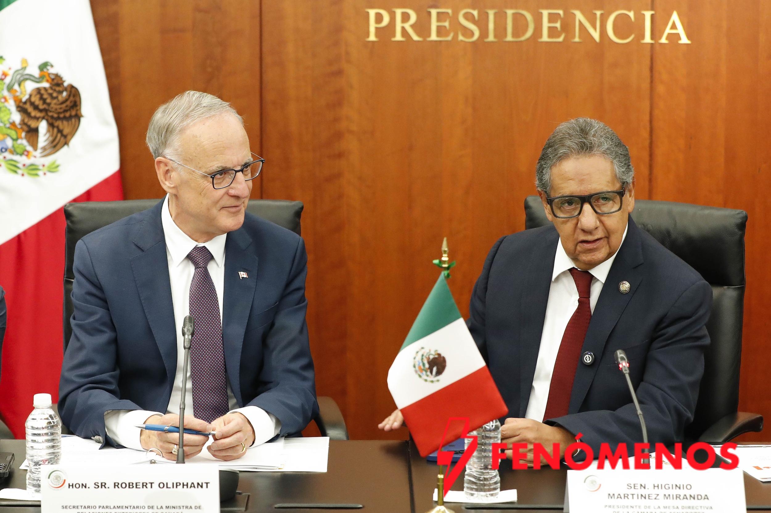 México y Canadá coinciden en el respeto a la soberanía de las naciones, afirma Higinio Martínez