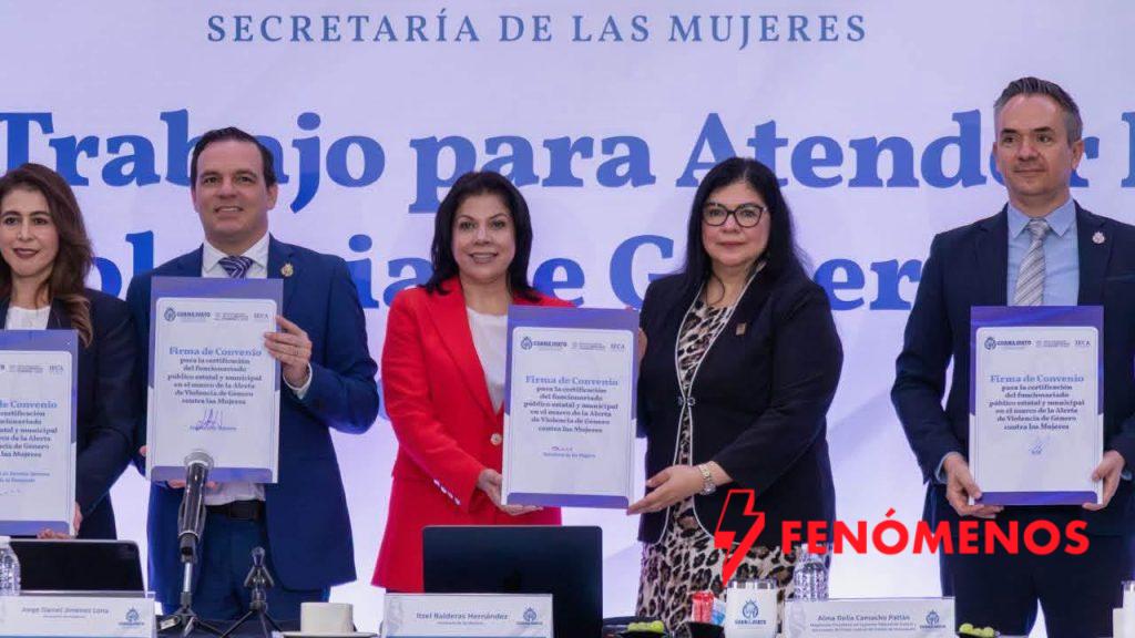GOBIERNO DE GUANAJUATO REFUERZA ACCIONES POR EL DERECHO DE LAS MUJERES, ADOLESCENTES Y NIÑAS A UNA VIDA LIBRE DE VIOLENCIA