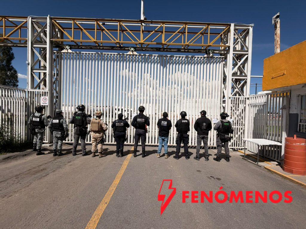 Aseguran autoridades estatales y federales 59 millones de litros de presunto hidrocarburo en San José de Iturbide 