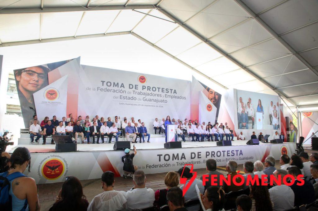 Reitera Gobernadora su compromiso de respaldar la vida sindical.  