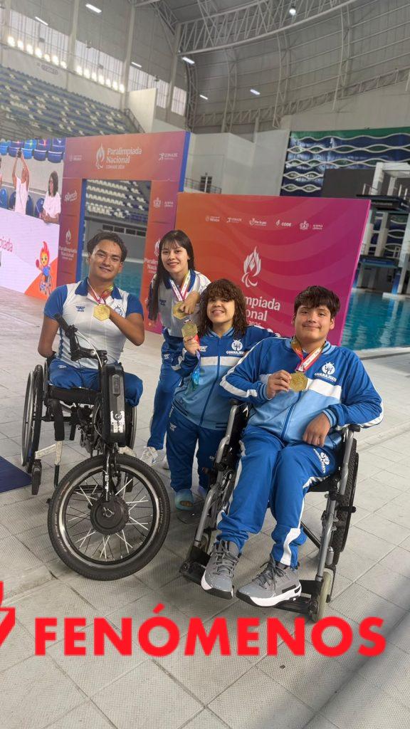 En la segunda jornada de la para natación