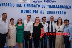 Reconoce Felifer Macías labor de sindicalizados municipales