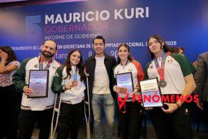 Respalda Felifer Macías al deporte adaptado y reconoce a atletas queretanos rumbo a la Paralimpiada Nacional CONADE 2026