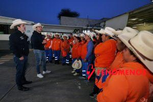 Llama Felifer Macías a cuidar Querétaro y reconocer el trabajo del personal de Servicios Públicos