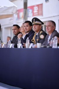 Imagen de Felifer Macías, en el Desfile Cívico Militar por la Independencia de México 2