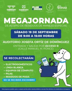 Imagen de Invita Municipio de Querétaro Mega Jornada de recolección de residuos de manejo especial 16