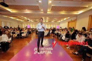 Hagamos equipo, sumemos fuerzas y vamos juntos a la lucha por defender esta bendita tierra queretana: Felifer Macías