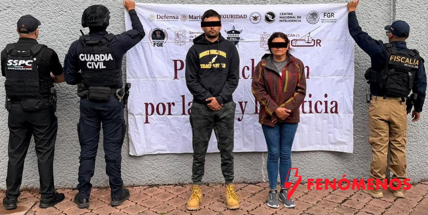 Detenidos 2 presuntos extorsionadores tras operativo interinstitucional en Huandacareo