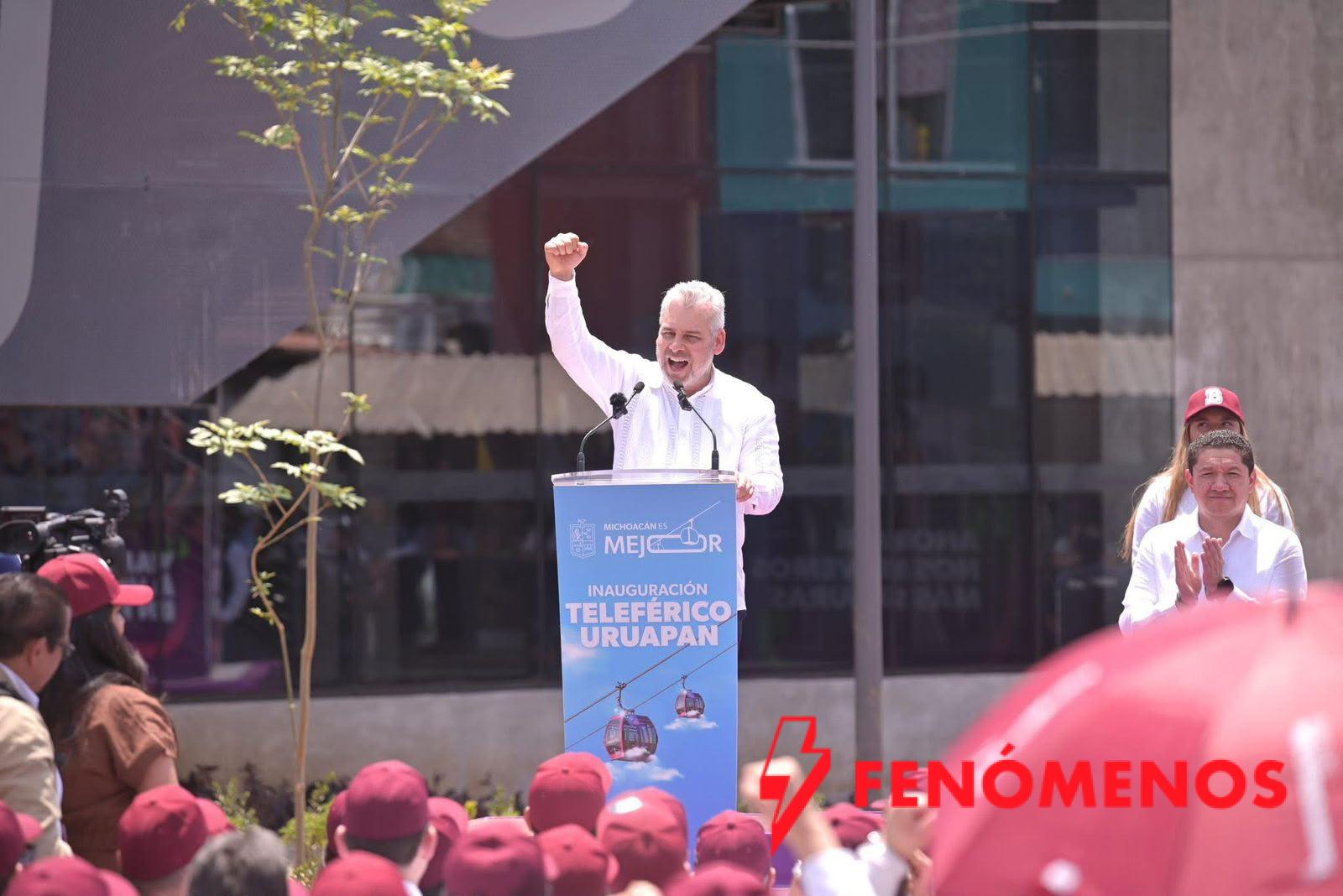 Bedolla rinde hoy Informe Regional en Uruapan con histórica inversión de 6 mil mdp en obras