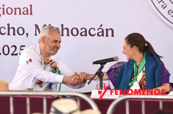 Visita de Sheinbaum consolida apoyo estratégico para Michoacán, asegura Bedolla
