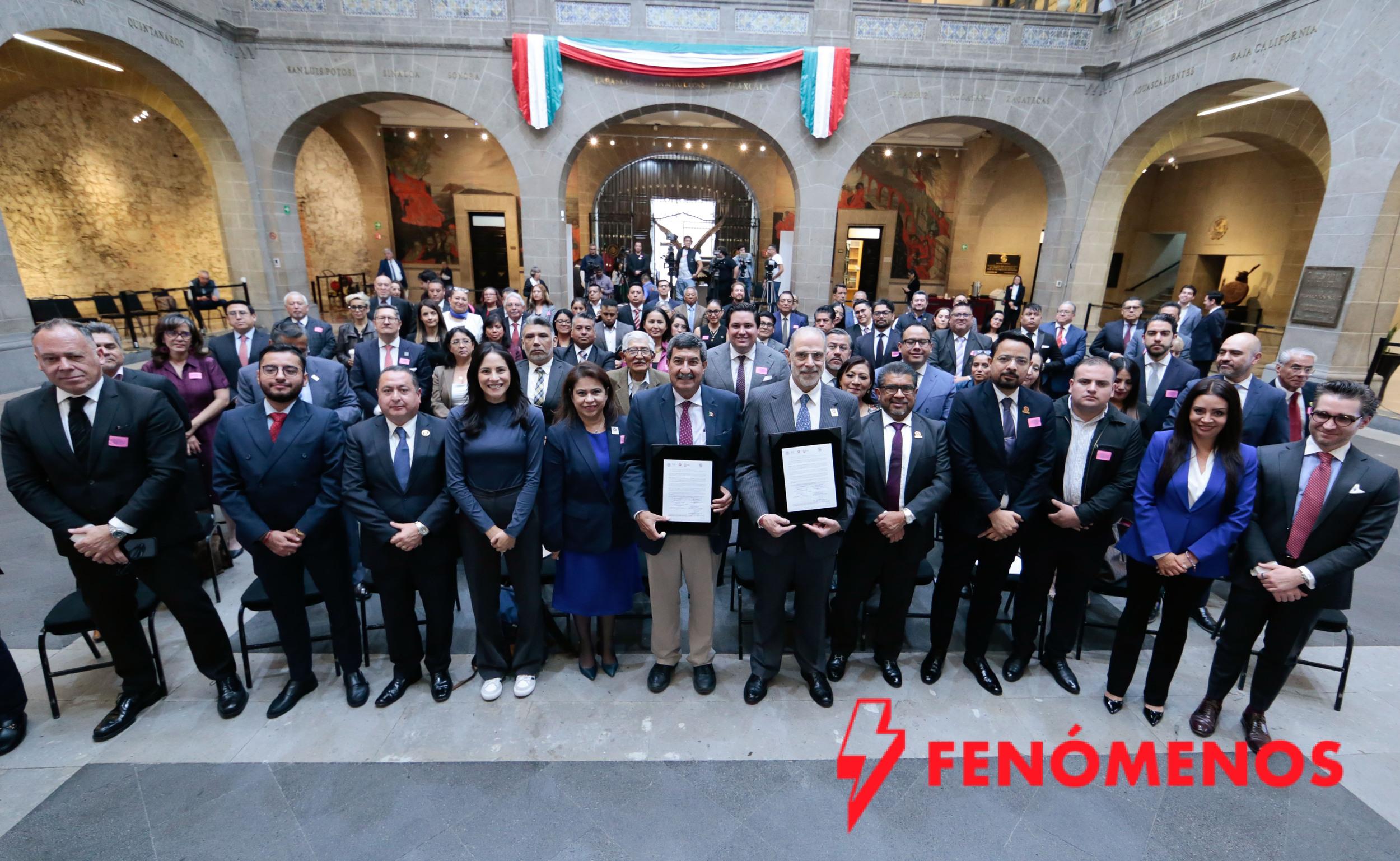 Comisión de Justicia firma Convenio Marco con el Instituto Nacional de Ciencias Penales