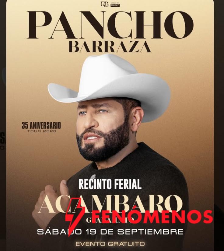 Pancho Barraza se suma a la celebración por los 500 años de Acámbaro