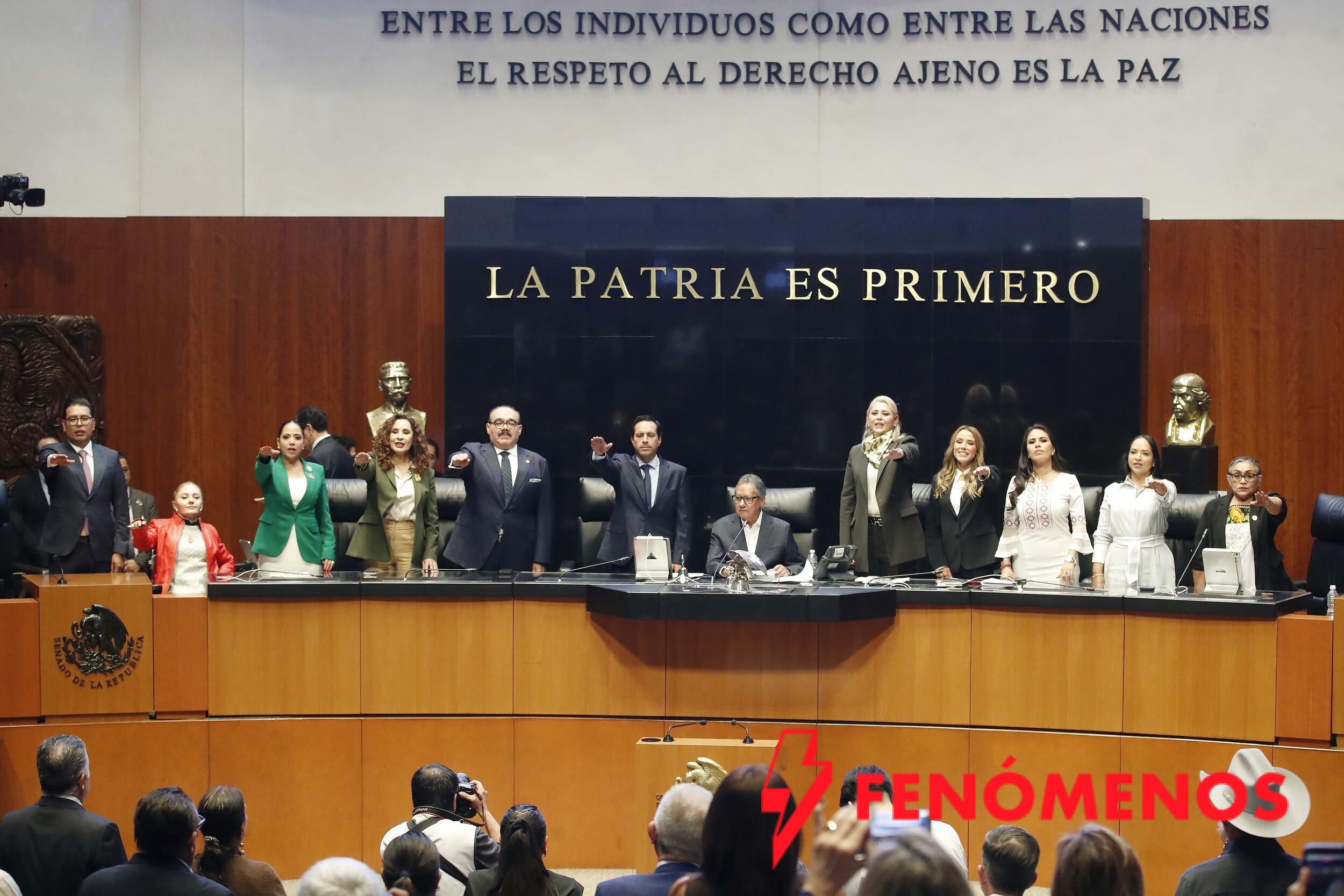 Pleno del Senado elige a integrantes de la Mesa Directiva para el Tercer Año de Ejercicio de la LXVI Legislatura