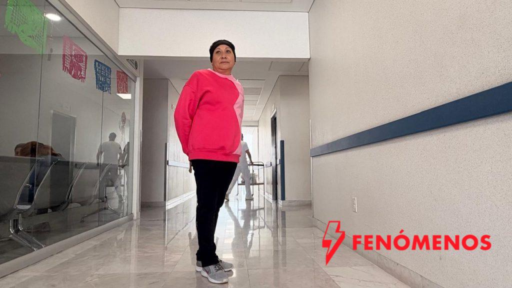 Entre quimioterapias y esperanza Ma. Elena invita a las mujeres a cuidar su salud.
