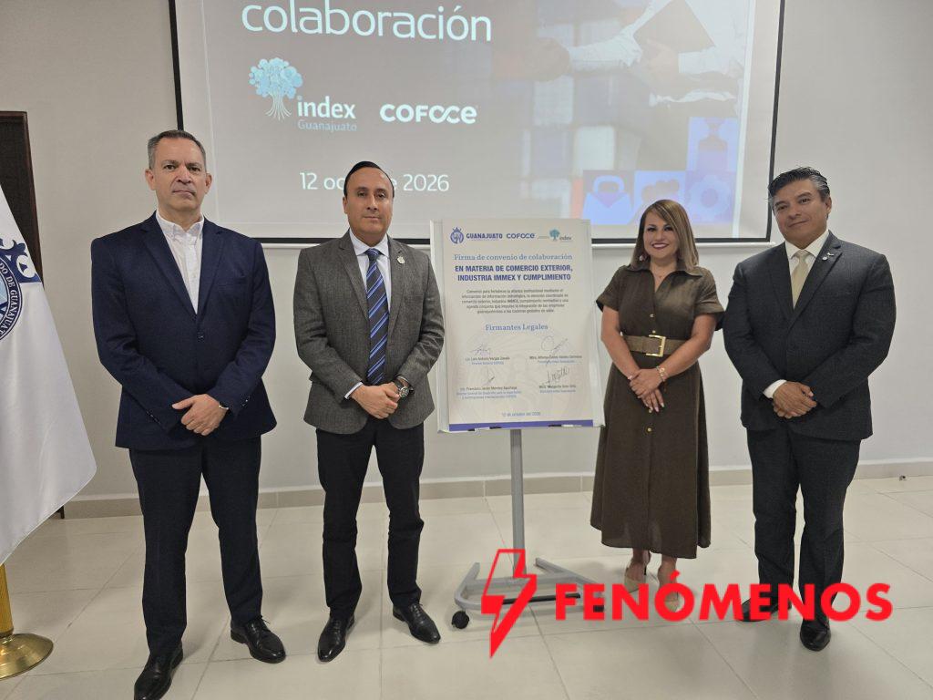  COFOCE e INDEX Guanajuato unen esfuerzos para integrar a más MiPyMEs a las cadenas globales de valo