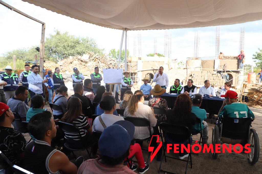 AVANZA EL DESARROLLO DE LADRILLERAS DEL REFUGIO CON INFRAESTRUCTURA, EMPLEOS Y MEJORES CONDICIONES DE VIDA