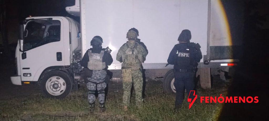 Aseguran FSPE 2 mil litros de hidrocarburo y recuperan vehículo con reporte de robo en Salamanca