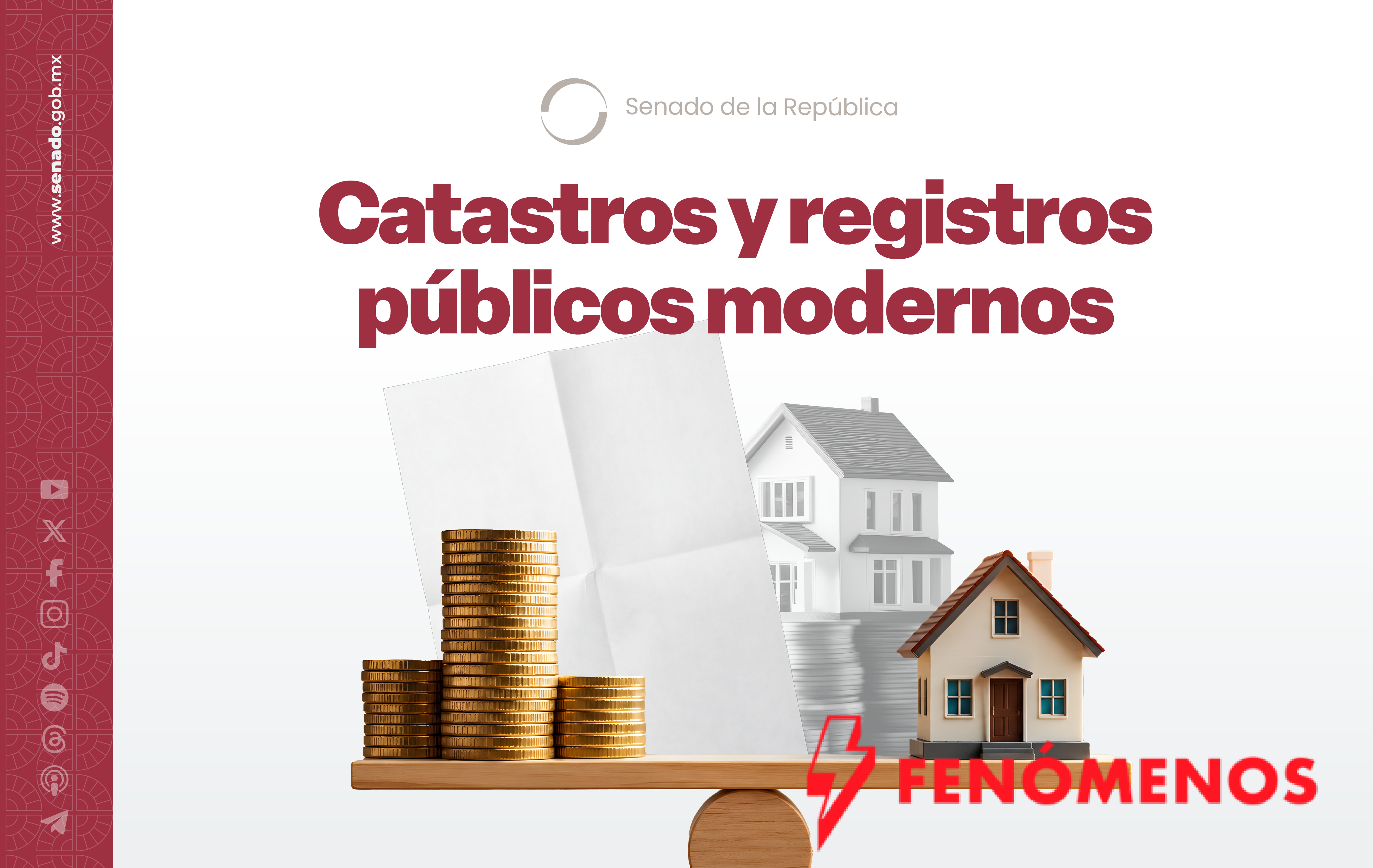 Senado de la República aprueba expedir Ley General para el Fortalecimiento y Armonización Catastral y Registral