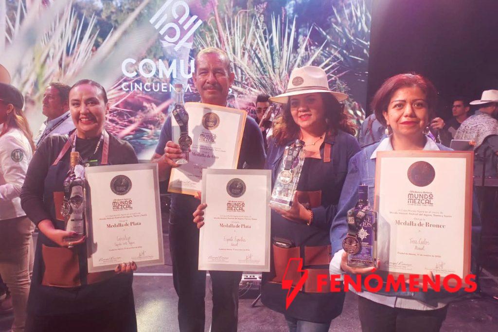 Guanajuato conquista medallas en la 2da. edición de Mundo Mezcal